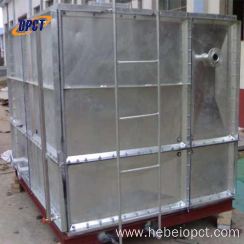 50m3 hot dip galvanized water tanks bolted connection